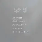 Selene Scudo zweifarbige Wandleuchte im modernen Design 29x15xH16 cm Viadurini