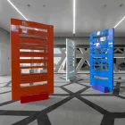 Stand-Design moderne Wand-Code Made in Italy Viadurini