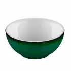 Service 6 Eisschalen und 2 Schalen aus farbigem Porzellan - Rurolo Viadurini