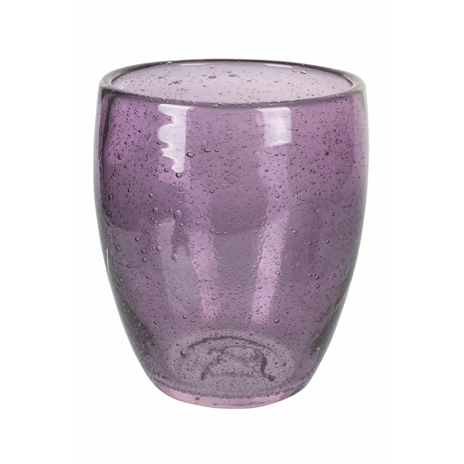 12-teilige Wassergläser aus mundgeblasenem Glas - Guerrero Viadurini