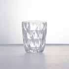 Dekoriertes transparentes Glas Wasserglas Set, 12 Stück - Renaissance Viadurini