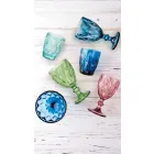 Farbiges Glas Wassergläser Set 6 Stück Modernes Design - Timon Viadurini