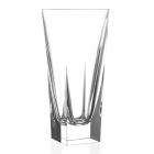High Tumbler Crystal Eco Farbglas Service 12 Stück - Amalgam Viadurini