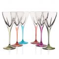 Kristall Weinglas Set Eco Farbig oder Transparent 12 Stück - Amalgam