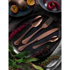 Komplettes Set Luxus Design Edelstahl Besteck 24 Stück - Boss Viadurini