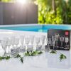 Set mit 18 Luxus-Kristallgläsern - Luxuryglass25 Viadurini