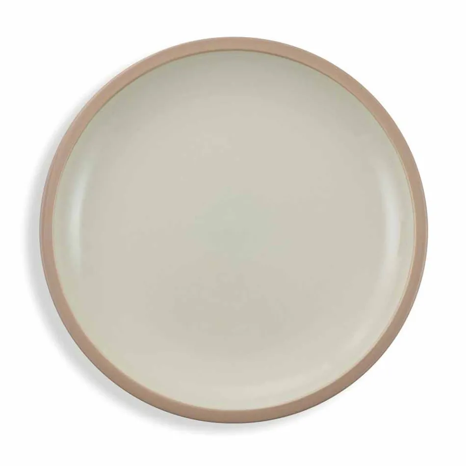 Geschirrset Farbige Teller Full 18 Pieces Design - Osteria Viadurini