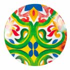 Set von modernen und farbigen Platten in Steinzeug und Porzellan 18 Stück - Ciclade Viadurini