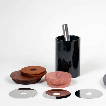 Cocktailservice Aperitif-Accessoires aus Marmor, Holz, Stahl - Norman