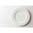 Gourmet Design Servierteller aus weißem Porzellan 2 Stück - Flavia Viadurini