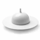 Modernes und elegantes Abendessen Abendessen Set aus Porzellan 24 Stück - Teleskop Viadurini