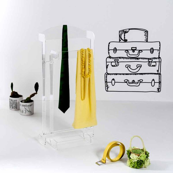 Wertvolles modernes design aus transparentem mose plexiglas, hergestellt in italien