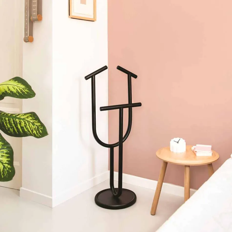 Design Valet Stand aus lackiertem RAL-Stahl Made in Italy - Arcano Viadurini