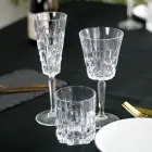 Set mit 18 Luxus-Kristallgläsern - Luxuryglass25 Viadurini