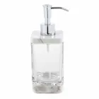 Modernes Badezimmerzubehör aus Calacatta-Marmor und Carona-Glas Viadurini