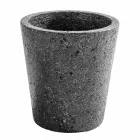 Modernes Badezimmerzubehör aus Lavastein von Montiano Viadurini