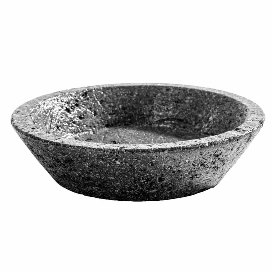 Modernes Badezimmerzubehör aus Lavastein von Montiano Viadurini