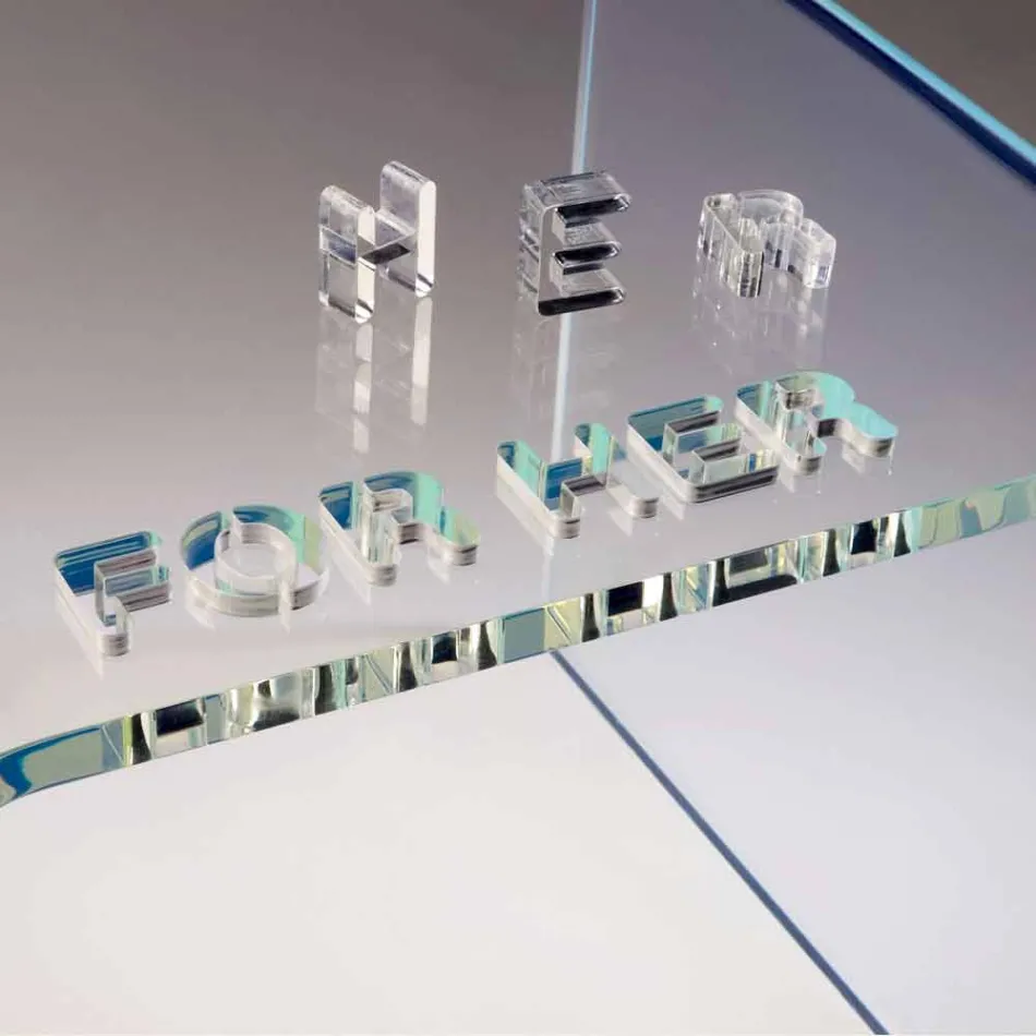 Modernes Design Nachttische aus Methacrylat Made in Italy - Leielui Viadurini