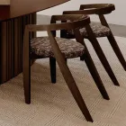Set aus 4 modernen Stühlen aus hochwertigem Massivholz, hergestellt in Italien - Vela Viadurini