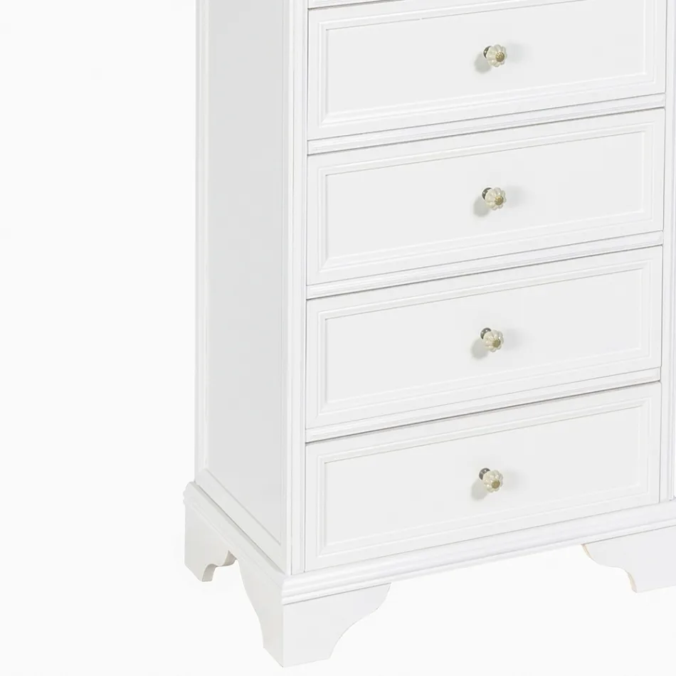 Kommode aus Massivholz in verschiedenen Ausführungen, hergestellt in Italien – Nortia Viadurini