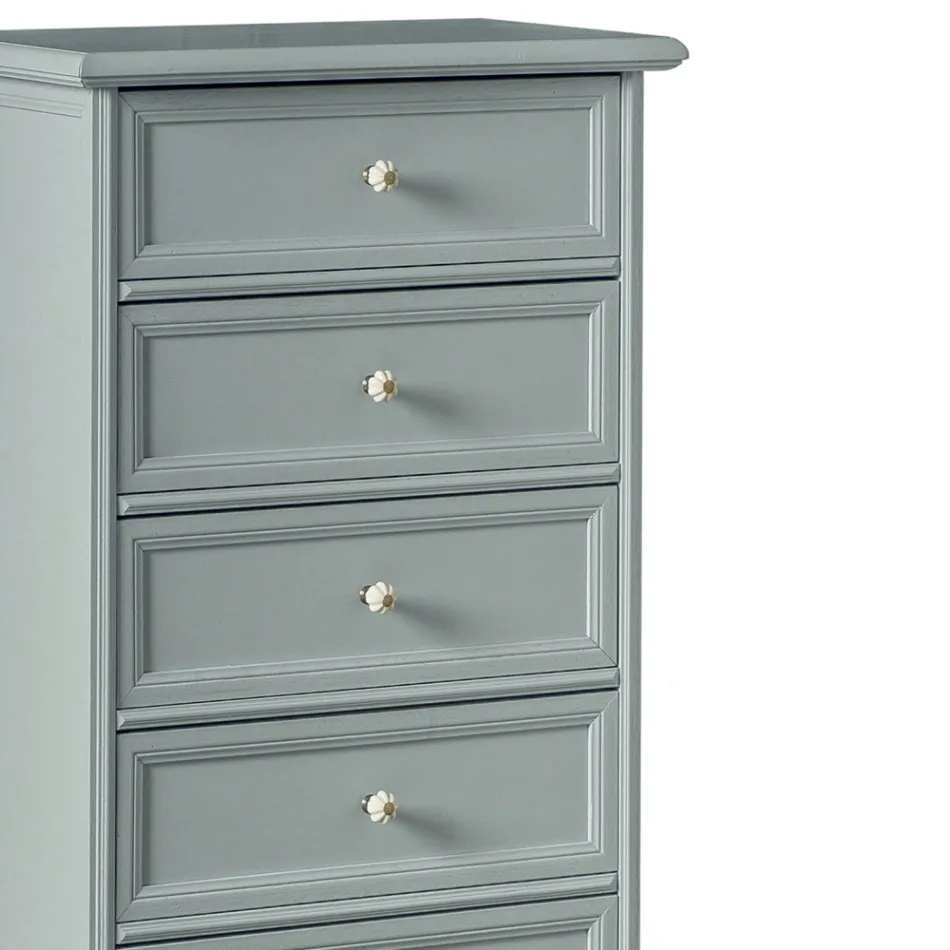 Kommode aus Massivholz in verschiedenen Ausführungen, hergestellt in Italien – Nortia Viadurini