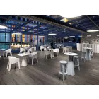 High Design Barhocker aus Polyethylen Made in Italy - Tinuccia Viadurini