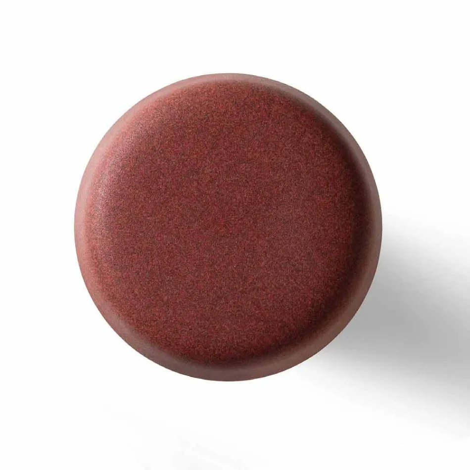 Hoher Gartenhocker aus farbigem Polyethylen Made in Italy - Desmond Viadurini