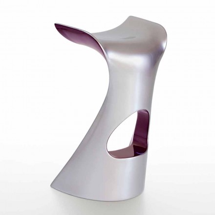 Moderner High Design Hocker aus Polyethylen - Koncord Next by Slide Viadurini