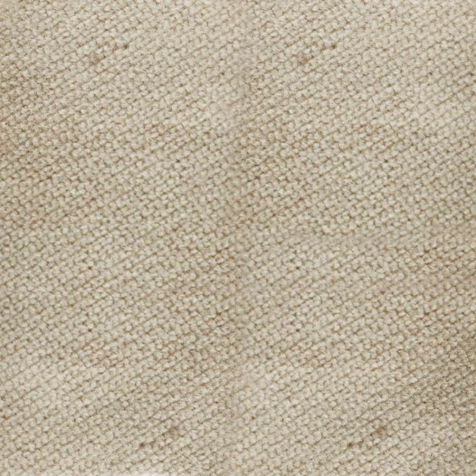 Hochwertiger Hocker mit Samtpolsterung, hergestellt in Italien – Alaska Viadurini