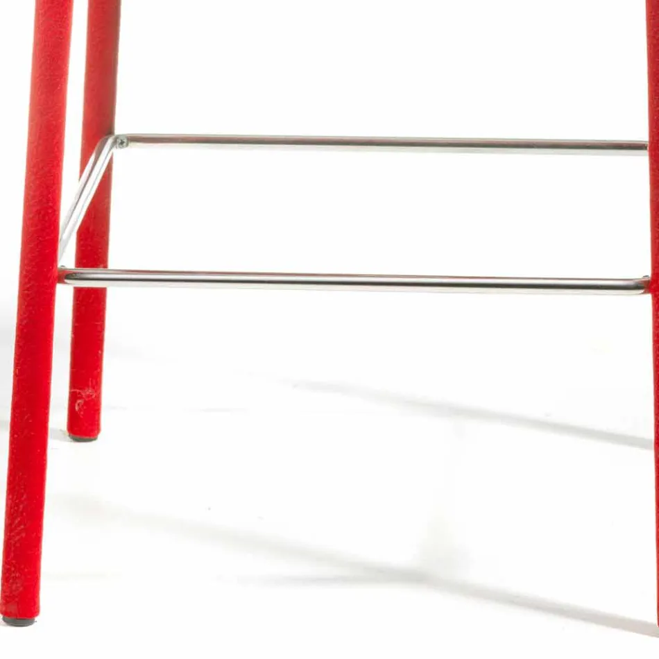 Barhocker Amos in modernem Design, handgefertigt in Italien Viadurini