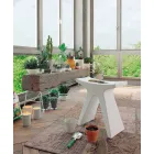 Niedriger Polypropylen-Hocker für den Außenbereich Made in Italy - Prue Viadurini