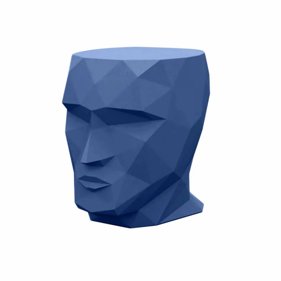 Außenhocker in Gesichtsform in modernem Design von Adan by Vondom Viadurini