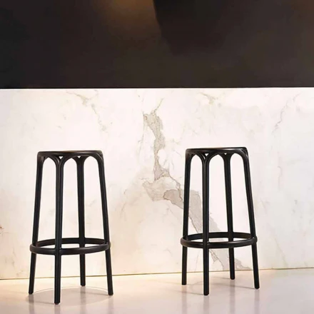 Brooklyn Vondom Außenhocker H 66 cm, aus Polypropylen Viadurini