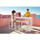 Wall Street Vondom Outdoor-Hocker aus Polypropylen und Glasfaser Viadurini