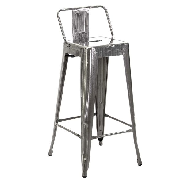 Indoor und outdoor eisen hocker höhe 94 cm - schreibwaren
