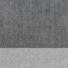 Design-Wohnzimmerhocker aus Stoff mit Rand und anthrazitfarbenem Metall – Scarat Viadurini