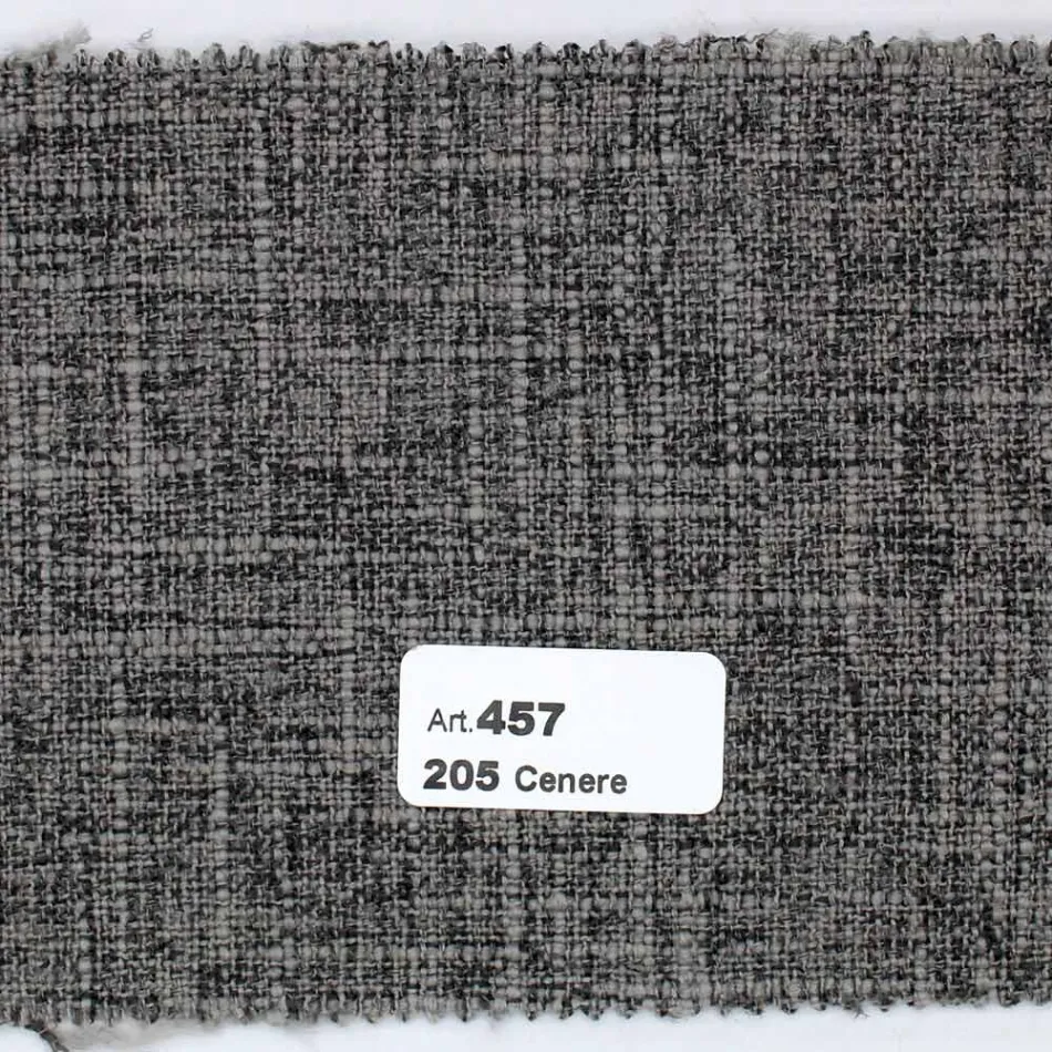 Wohnzimmerhocker mit niedriger Rückenlehne Made in Italy - Orietta Viadurini