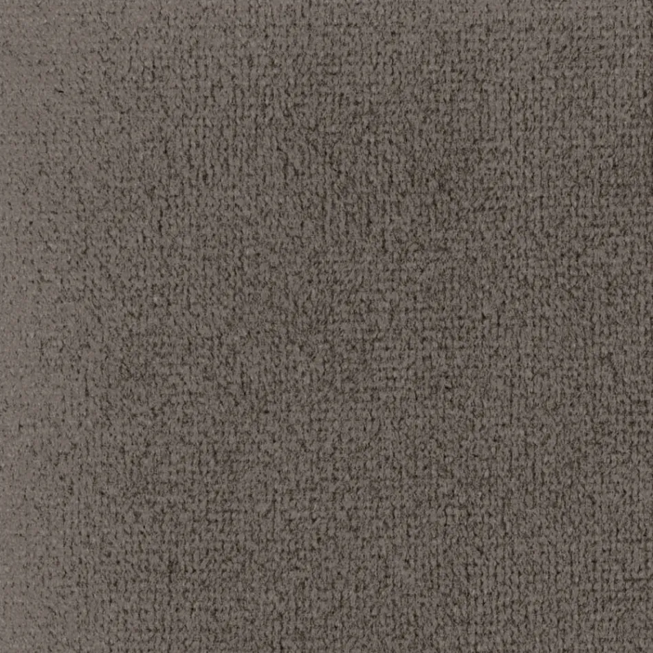 Eleganter Hocker aus farbigem gestepptem Samt und anthrazitfarbenem Metall – Scarat Viadurini