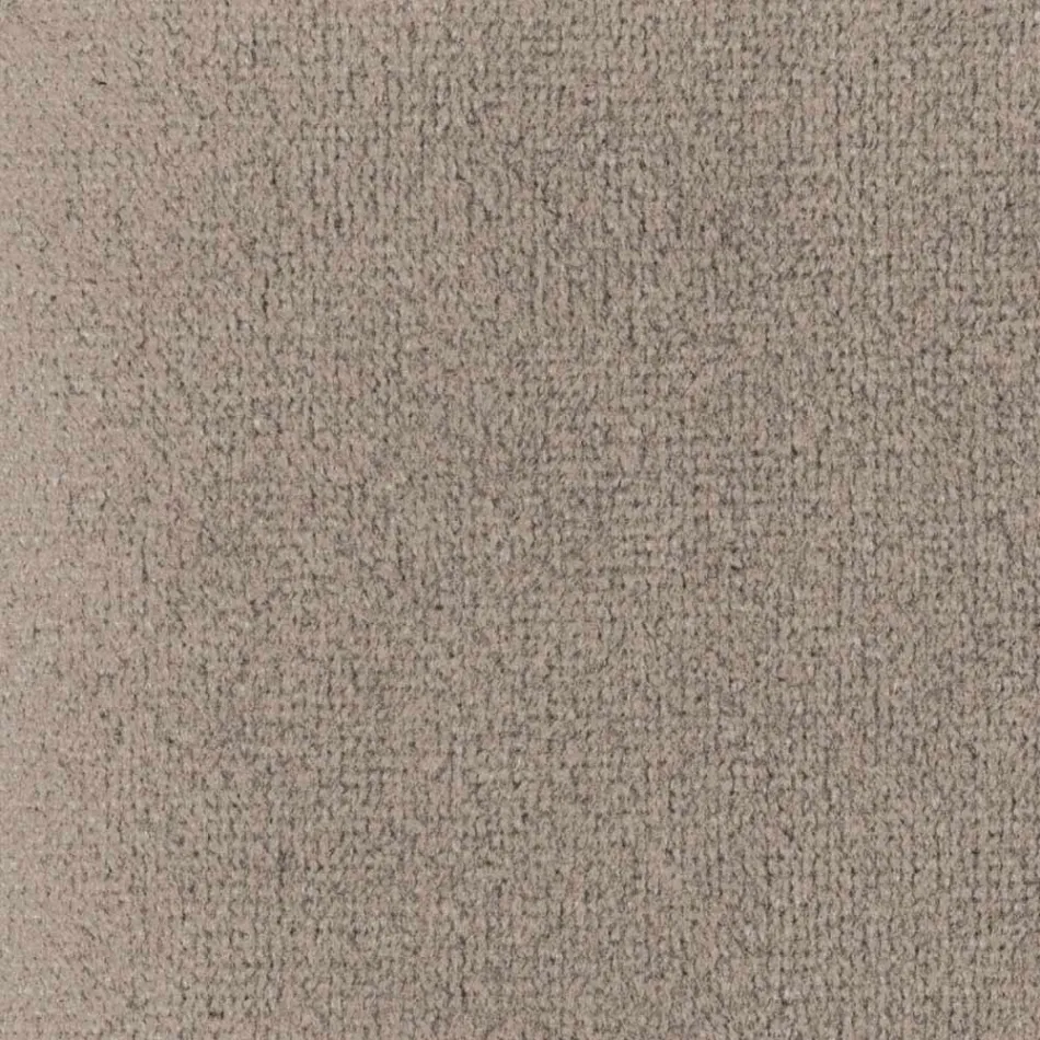 Eleganter Hocker aus farbigem gestepptem Samt und anthrazitfarbenem Metall – Scarat Viadurini