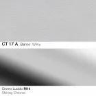 Drehbarer Hocker aus Stoff und Stahl mit Gasfeder Made in Italy - Marchesi Viadurini