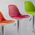 Polypropylen Hocker, modernes Design und anhebbar - Pink Viadurini