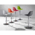 Polypropylen Hocker, modernes Design und anhebbar - Pink Viadurini