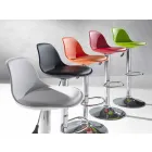 Polypropylen Hocker, modernes Design und anhebbar - Pink Viadurini