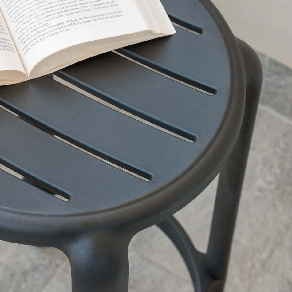 Hocker aus glasfaserverstärktem Polypropylen in verschiedenen Farben - Neev Viadurini