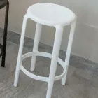 Hocker aus glasfaserverstärktem Polypropylen in verschiedenen Farben - Neev Viadurini