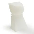 Wiederaufladbarer Outdoor-Hocker in Hundeform aus Polypropylen - Ardea Viadurini