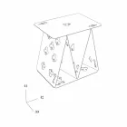 Hocker - tavolino- Magazin ComeQuandoFuoriPiove Mabele Viadurini