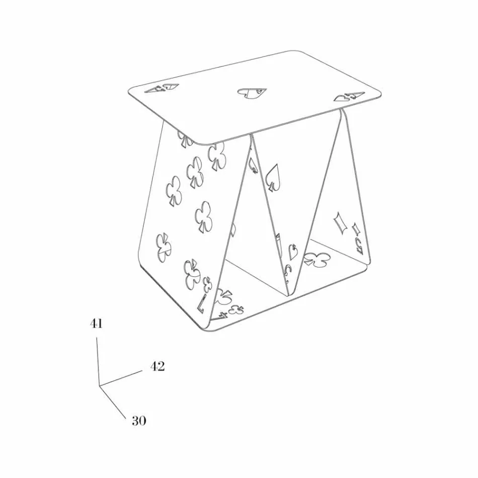 Hocker - tavolino- Magazin ComeQuandoFuoriPiove Mabele Viadurini
