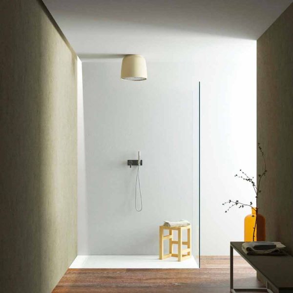 Design runder deckenduschkopf in luxolid made italy, ruda