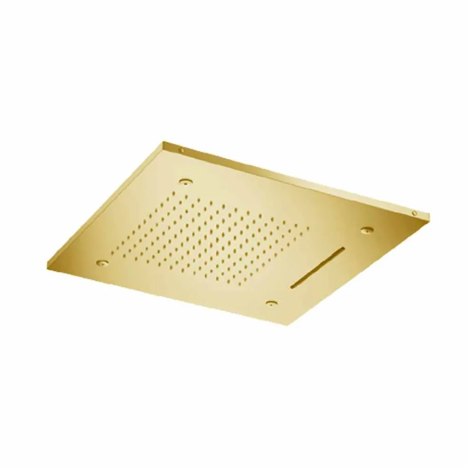 Decken-Duschkopf aus Edelstahl mit 3 Düsen Made in Italy - Frido Viadurini